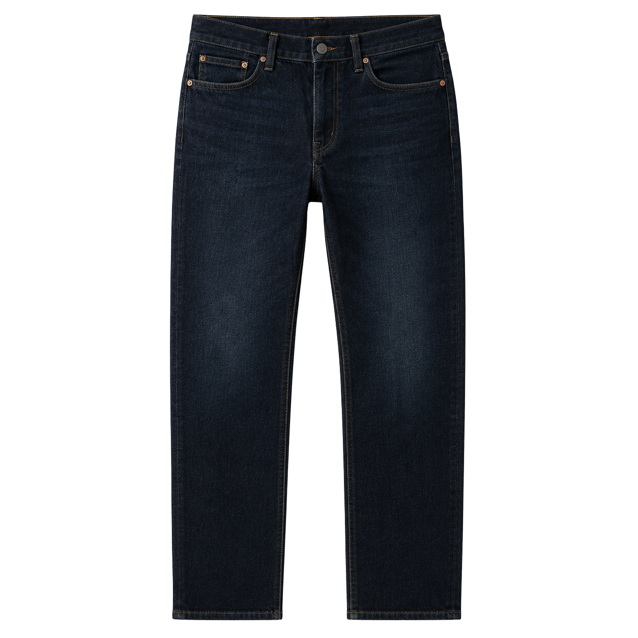 Premium Straight-Fit Denim Jeans – Dark Indigo | MAGGYE DOUTI