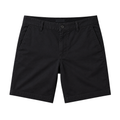 Premium Cotton Twill Tailored Shorts – Black | MAGGYE DOUTI
