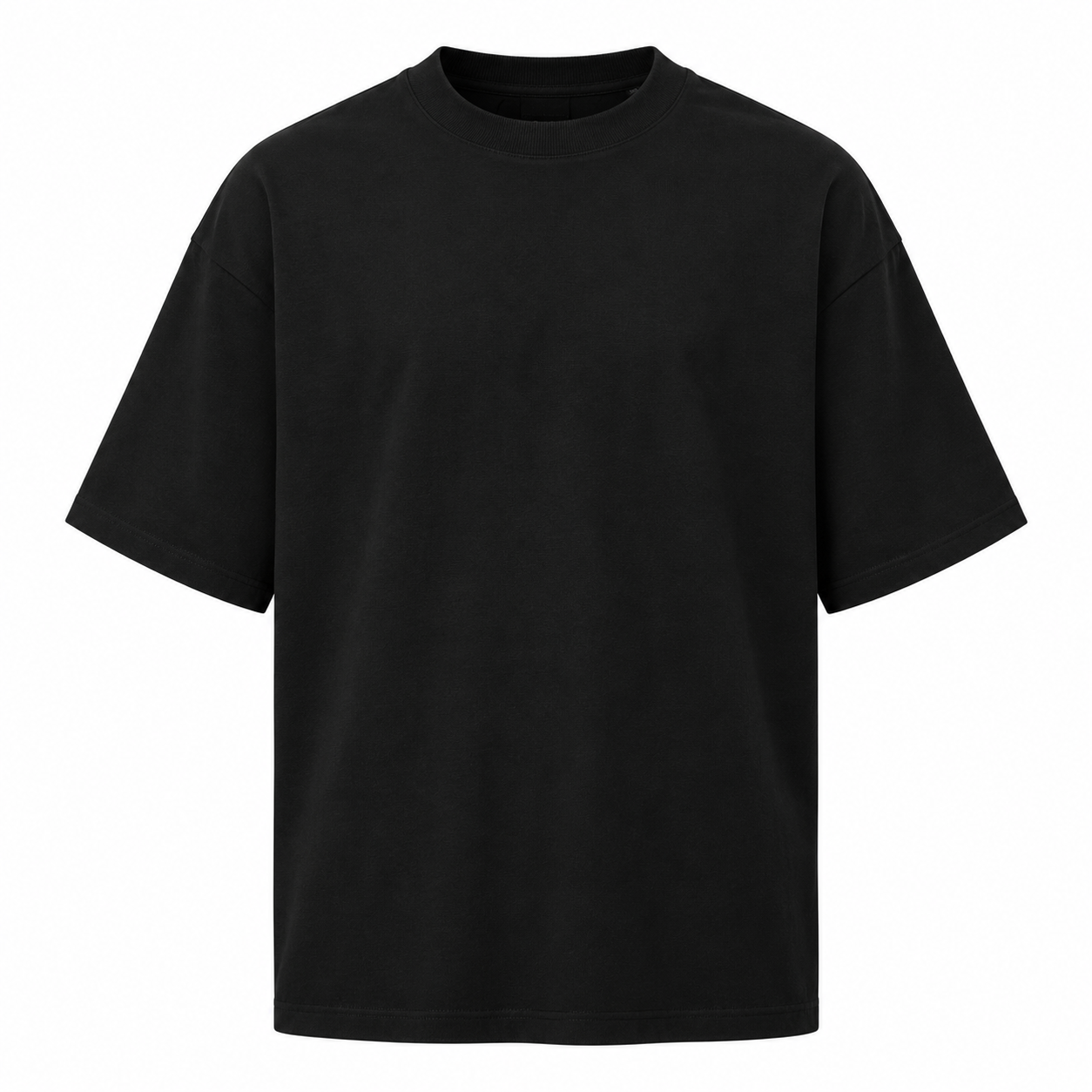 Premium Heavyweight Cotton Oversized T-Shirt – Black | MAGGYE DOUTI
