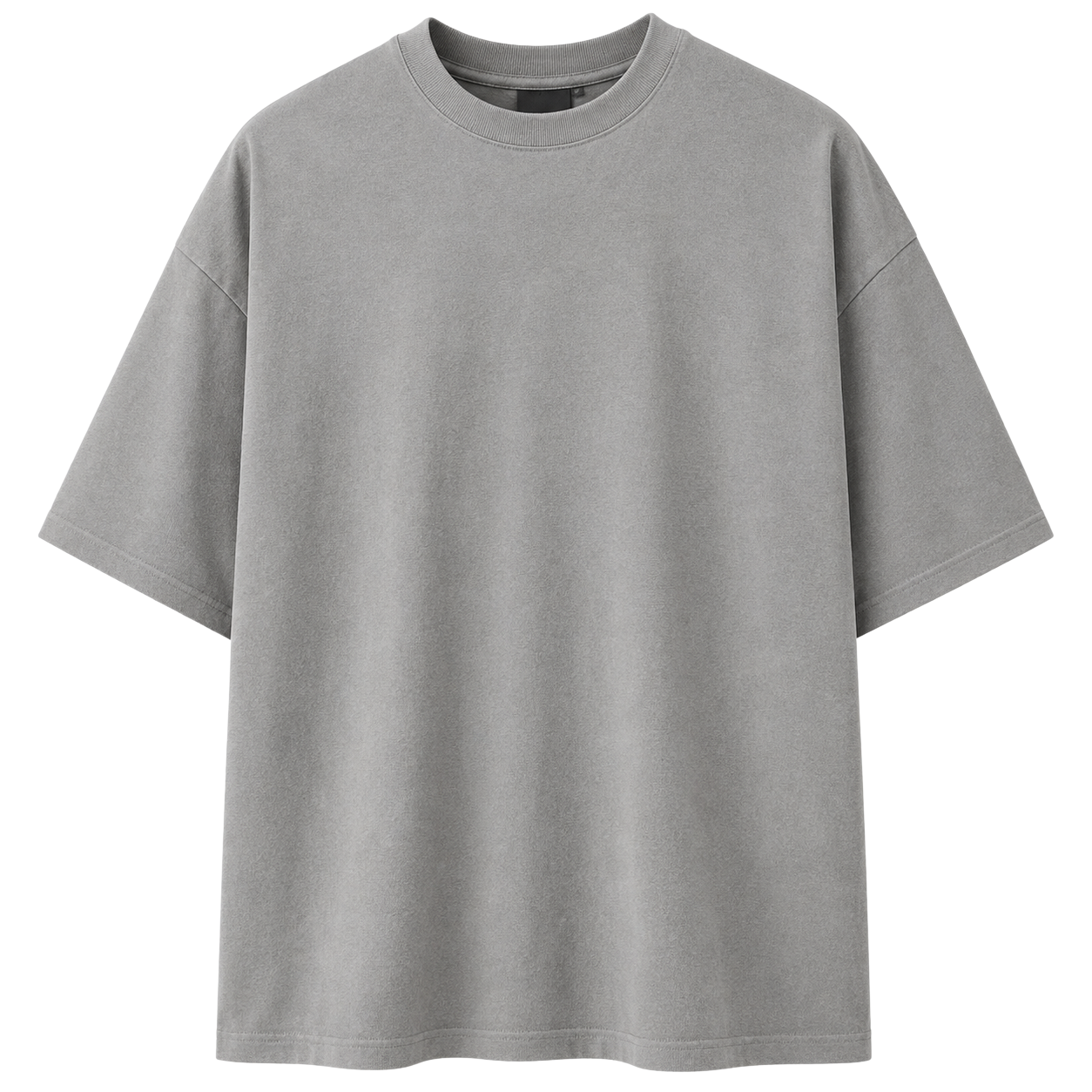 Premium Heavyweight Cotton Oversized T-Shirt – Grey | MAGGYE DOUTI